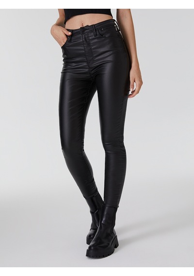 Natalie Skinny Fit Kadın Pantolon siyah