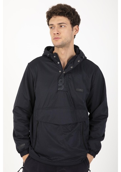 Maraton Sportswear Comfort Erkek Kapşonlu Uzun Kol Basic Lacivert Yağmurluk 21353-lacivert Lacivert