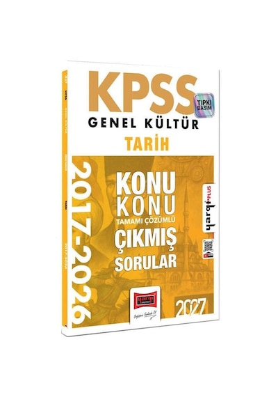 Yargı 2027 Kpss Tarih Çıkmış Sorular 2017-2026 Konularına Göre Çözümlü