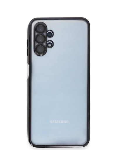 Samsung Galaxy Uyumlu A13 4g Kılıf Razer Lensli Silikon - Siyah Bz8683140483388