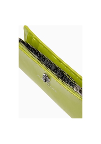 Kurt Geiger Bond Bifold Deri Cüzdan Yeşil
