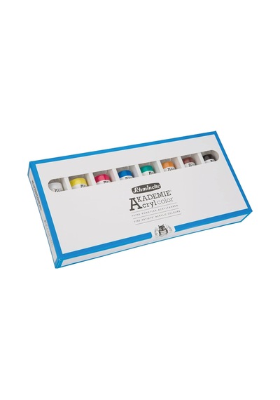 Schminke Akademie Akrilik Renk Karton-set 8 X 60 Ml Tüp