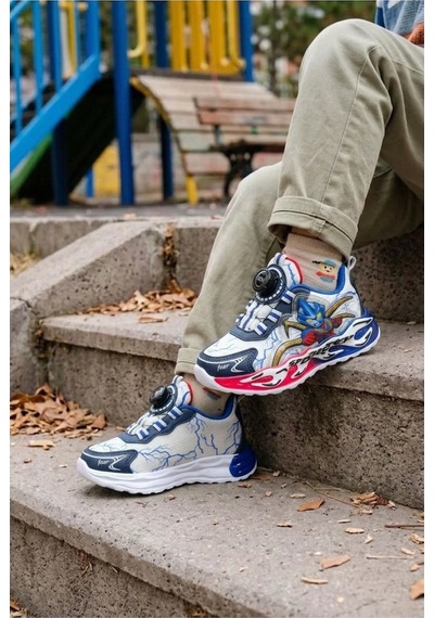 Vojo Kids Ortopedik Taban Kahraman Sneaker Spor Ayakkabı 267800001902 09 Lacivert