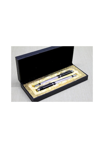 5 Adet Tükenmez Kalem Kutulu Model 14 Cm Yazı Kalemi, Ballpoint Pen, Ofis Ve Okul Kullanımı 1