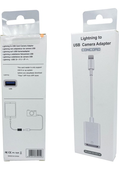 Concord Jh-0514 Lightning To Usb Çevirici Apple Uyumlu iPhone Otg