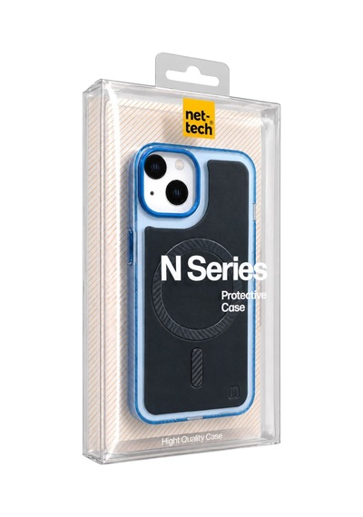 Nettech Apple İphone 13 Uyumlu Nt-n120 Deri Arka Koruma Kılıf - Siyah