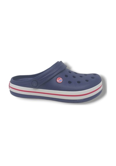 Zerhan Cflex 145 Unisex Lacivert Kırmızı Beyaz Sabo Terlik Sandalet Lacivert