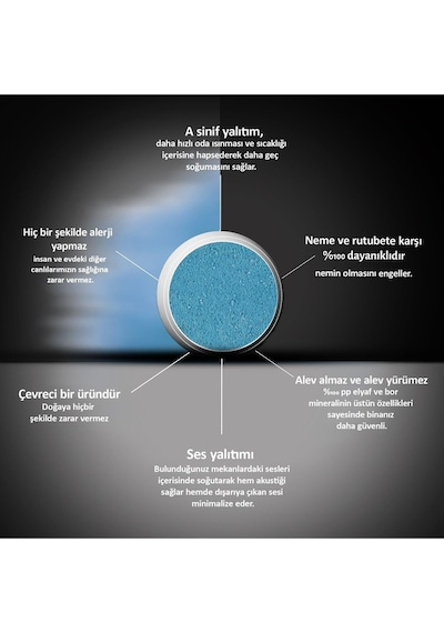 Canlı Sıva / İpek Sıva /dekoratif Sıva /duvar Mavi Bh-mv Diğer