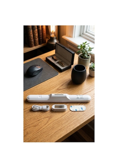 Şarjlı Led Işık Usb Şarjlı Kablosuz Mıknatıslı Led Lamba 3 Farklı Işık Rengi Martı Ct-5249 Beyaz