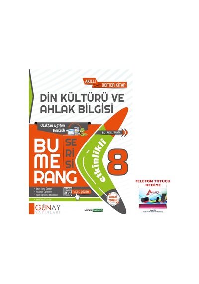 Günay 2025-2026 8. Sınıf Lgs Bumerang Din Kültürü Konu Anlatımlı