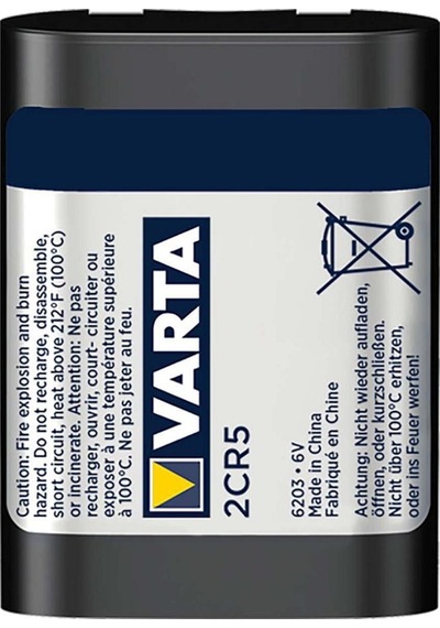 Varta 6203 Professional 2Cr-5 6V Lityum Pil