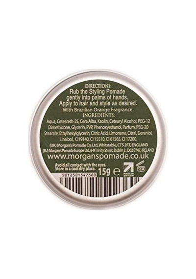 Pomade Low Shine Firm Hold Matt Pomade -sert Tutuş, Mat Saç Şekillendirici Pomad 15 Gr Deneme Cep Boy