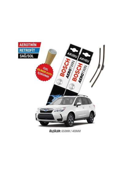 Bosch Aerotwin Subaru Forester Silecek Takımı (2013-2018)