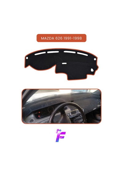 Mazda 626 1991-1998 Uyumlu Torpido Örtüsü Araca Özel Üretim Kolay Montaj Torpido Kılıf Td40 Torpido Halısı