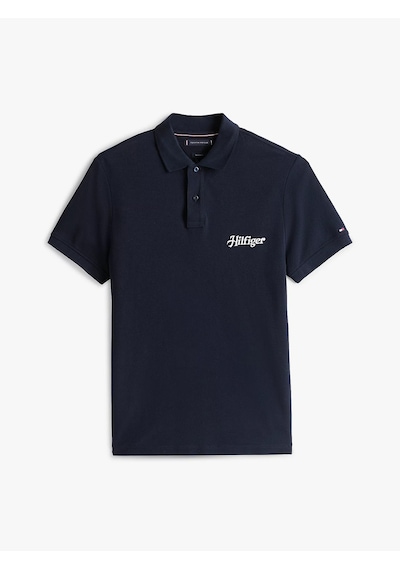 Tommy Hilfiger Tommy Hılfıger Erkek T-shırt Mw0mw38488-dw5 Lacivert
