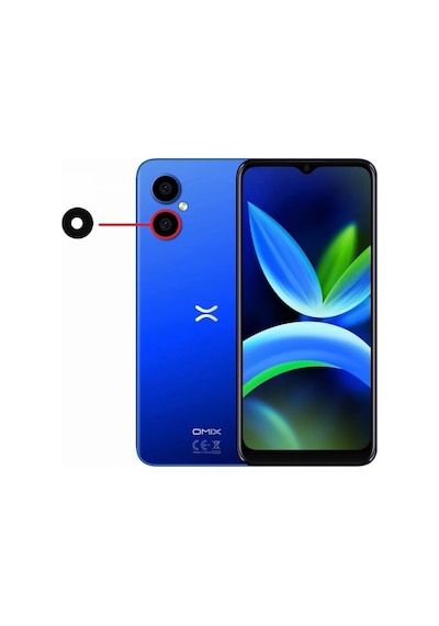 Omix X3 Kamera Camı Alt