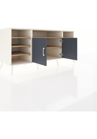 Kronos Konsol 8 Raflı 2 Kapaklı 176x59x83 Aytaşı-antrasit/çam Antrasit/çam Kronos Konsol 8 Raflı 2 Kapaklı 176x59x83 Aytaşı-antrasit/çam Antrasit/çam