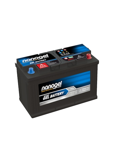 12 VOLT 100 AMPER JEL AKÜ NANOGEL