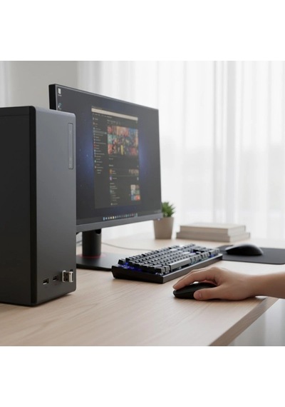 Siyah Renkli Ergonomik Sessiz Kablosuz Mouse Usb Alıcılı, Ofis Ve Oyun İçin Konforlu Bilgisayar Fa Diğer