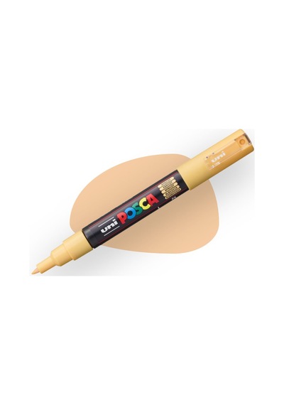 Uni-ball Posca 0.7 Su Bazlı Boyama Markörü Kayısı N Pc-1m Çok Renkli