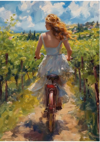 Ks 1000 Girl On Bike