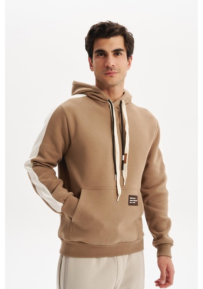AR-MA Arma Erkek Kapüşonlu Sweatshirt Regular Fit, 3 İplik Şardonlu, Kanguru Cepli, Basic Örme K30254629002 Gri AR-MA Arma Erkek Kapüşonlu Sweatshirt Regular Fit, 3 İplik Şardonlu, Kanguru Cepli, Basic Örme K30254629002 Gri