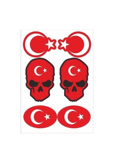 A5 Sticker 065 Tek Paket Çoklu Sticker Standart