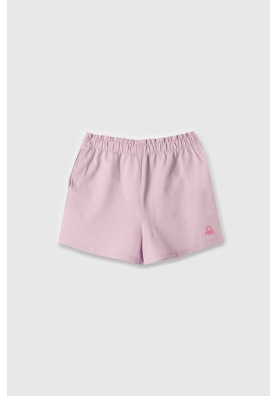 Benetton Kız Çocuk Şort Çok Renkli