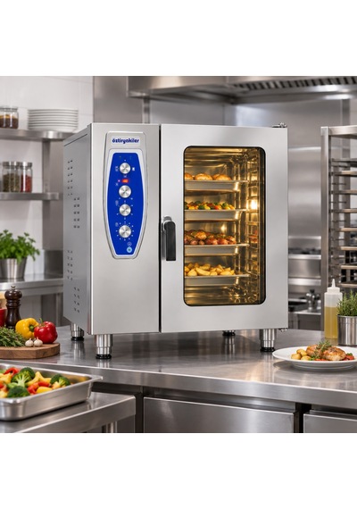Öztiryakiler Elektrikli Konveksiyonlu Fırın Gn 1/1 - 10 Tepsi 380v
