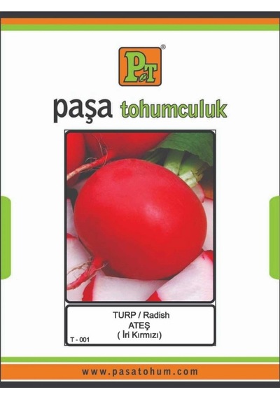 Turp Ateş İri Kırmızı 10 Gr