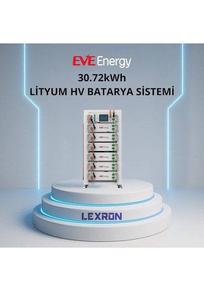 Eve 30.72kwh Lityum Hv Yüksek Voltaj Batarya Sistemi