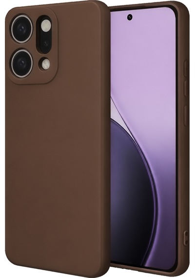 Newface - 529 - Oppo Reno 14 First Silikon - Novapazr - - Kahverengi