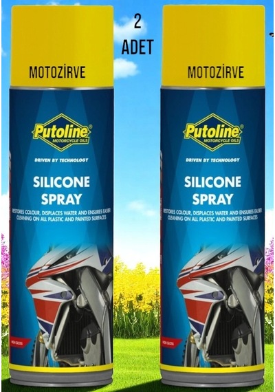 Putoline Parlak Boya İçin Silikon Sprey Parlatıcı Cila 500ml 2 Adet