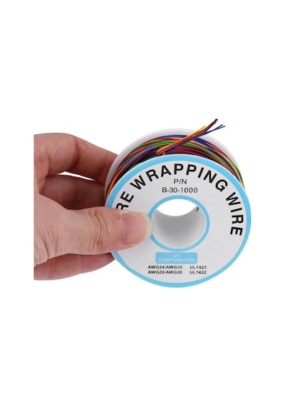 280 Metre 8 Renk 0.25mm Tel Kalınlığı 30awg Makara Atlama