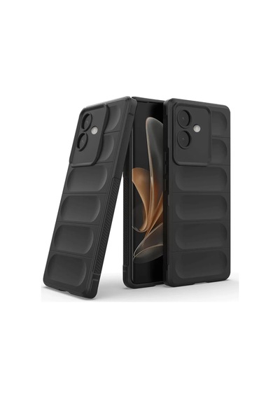 Newface Oppo A3 Kılıf Optimum Silikon - Siyah