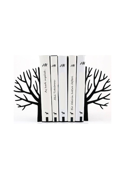 Ağaç Desenli Kitap Desteği - Ev ve Ofis Dekoratif Estetik Kitap T