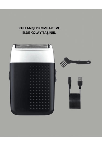 Mey İthalat Evde Kişisel Bakımın Yeni Yolu Kompakt Ve Ergonomik Tıraş Makinesi