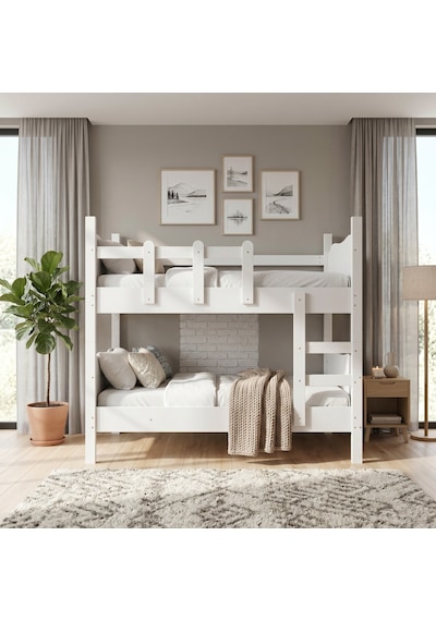 Cozy Merdivenli Ayrılabilen Ranza 90x190cm %100 Mdf 190 x 90