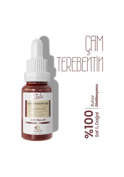 Tala Çam Terebentin Yağı %100 Saf Ve Doğal 20 ML