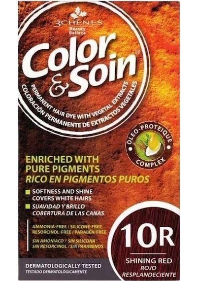 Color&Soin 10R Işıltılı Kızıl Kit