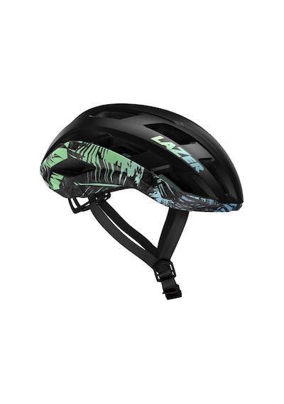 Lazer Strada Kineticore Ce-cpsc Kask Mat Tropical Leaves M 55/59 Siyah Çok Renkli