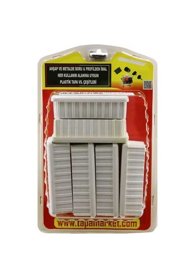 50X100 Plastik Iç Tapa Beyaz