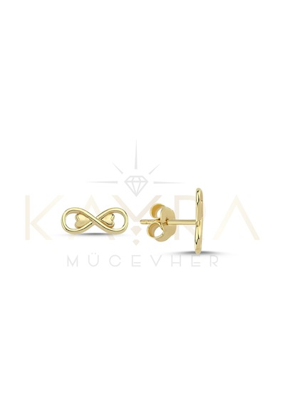 Kayra Mücevher Sonsuzluk Altın Küpe Apk108