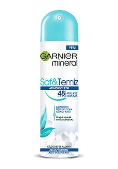 Garnier Saf & Temiz Deodorant Sprey 150ml