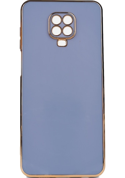 Xiaomi Redmi Note 9 Pro Parlak Kenarli Bark Silikon Kilif 547681032