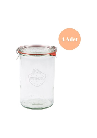 Weck 1000 Ml Saklama Kavanozu 4 Adet