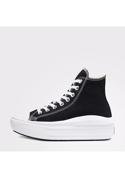 Converse Chuck Taylor All Star Move Kadın Siyah Ayakkabı 568497c-001 Siyah
