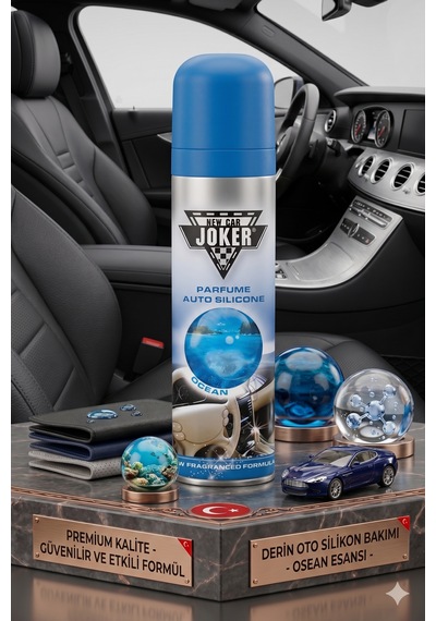 Torpido Deri Plastik İçin Parlatıcılı Silikon Oto Kokusu Parfüm Sprey 5 Adet Karışık Kokulu 200 Ml 001