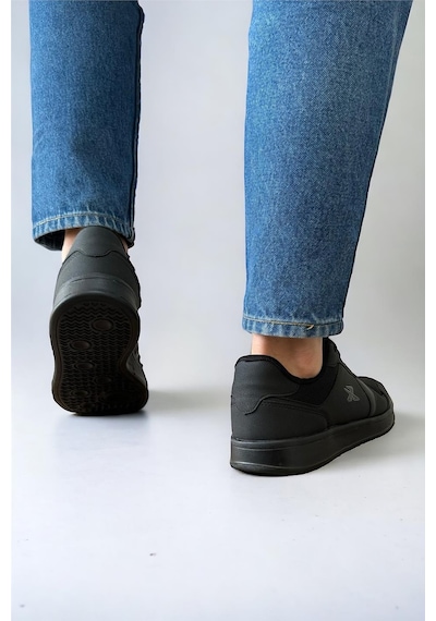 Erkek Günlük Sneaker Rahat Spor Ayakkabı Siyah-Sıyah Siyah