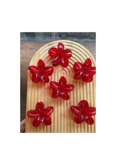 Lotus Toka 8 Cm 12adet Kırmızı